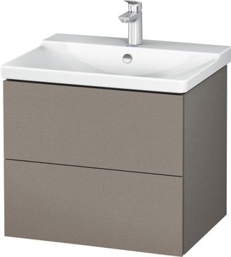 Duravit Duravit L-cube Mueble De Pared 620mm De Ancho, Profundidad 481, 2 Cajones, Se Ajusta A La Altura De P3 Comfort. Art&iacute;culo 233265, Color: Terra Mate - L