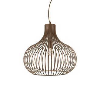 Ideal Lux Ideal Lux Onion - 1 Luz Colgante De Techo Marr&oacute;n