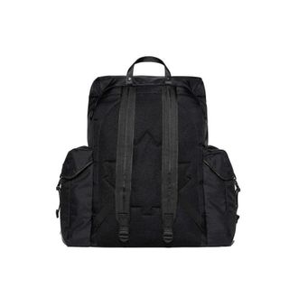 Dsquared2 Ceresio 9 Logo Ripstop Maxi Backpack Black Bags > Backpacks