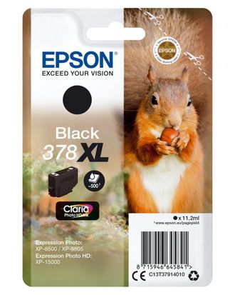 Epson Squirrel C13t37914020 Cartucho De Tinta 1 Pieza(s) Original Alto Rendimiento (xl) Negro