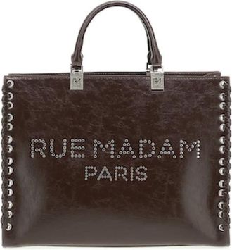 Rue Madam Sioux Tote - Dames - Shoppers - Bruin - ONE Size - Katoen - Tassen