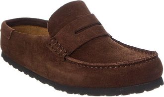 Birkenstock Naples Narrow Wrapped Suede Clog