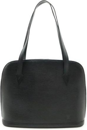 Louis Vuitton Pre-owned Vintage Schoudertas - Dames - Vintage Schoudertas - Zwart - ONE Size - Leer - Vintage