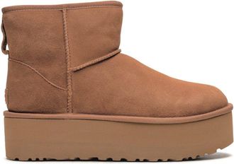 UGG Stivali Classic Mini Platform Chestnut - Marrone