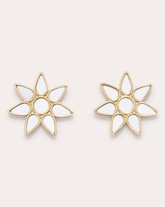 Ramy Brook Womens Star Studs Earrings In Gold