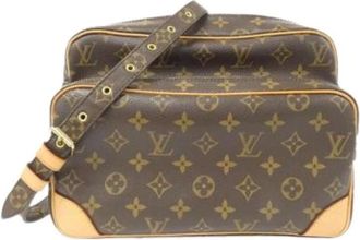 Louis Vuitton Pre-owned Cross Body Bags, female, Brown, Size: ONE SIZE Pre-owned Canvas louis-vuitton-bags