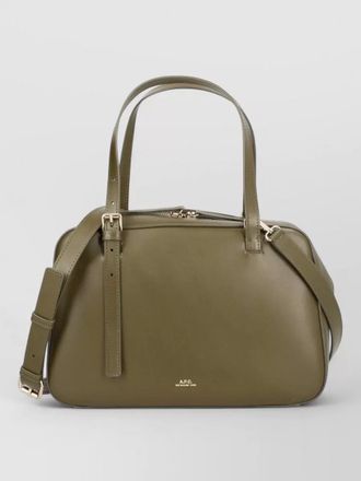 A.P.C. virginie leather shoulder bag