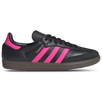 adidas Womens adidas Originals Samba OG - Basketball Shoes Black/Lucid Pink Size 10.0