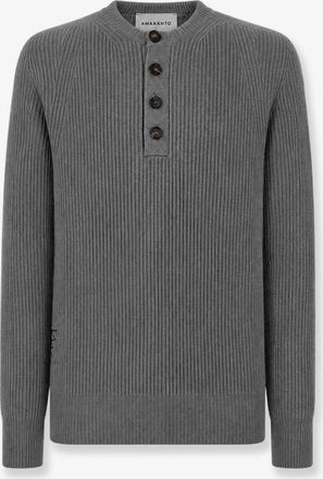 Amaranto Maglia in lana e cashmere - AMARANTO - gender_Man