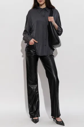 Diesel P-LAIN Trousers, Womens, Black