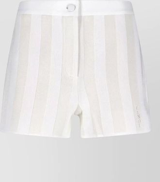 Fendi straight tailored shorts