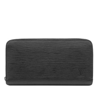 Louis Vuitton Pre-owned Wallets, female, Black, Size: ONE SIZE Pre-owned Long Wallet