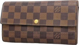 Louis Vuitton Ebene Long Wallet (Bi-Fold) (Pre-Owned)