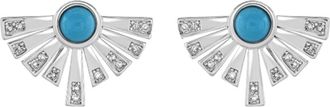 Lucy Quartermaine Egyptian Turquoise Studs in Sterling Silver at Nordstrom