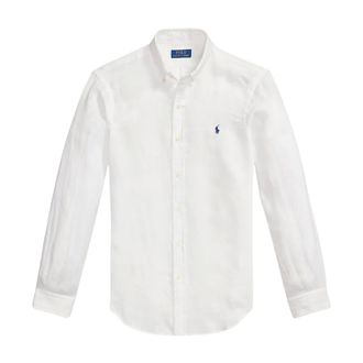 Polo Ralph Lauren Casual Shirts, male, White, Size: XL Camicia