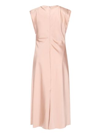 Ami Womens Ami Dresses Pink Polyester