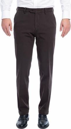 Vella Pais Stretch Cotton Casual Fashion Pants in Brown at Nordstrom Rack, Size 38