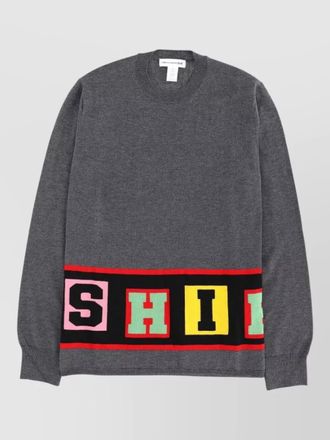 Comme Des Gar&ccedil;ons crewneck knitted sweater
