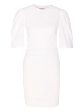 Isabel Marant Mylda mini-jurk met ruches - Wit