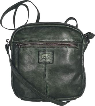 Bear Design WomenMessenger Bag Green Green S