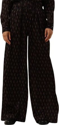 By-Bar Amsterdam Paisley Broek met Wijde Pijpen - Dames - Wijde Broeken - Veelkleurig - S - Broeken