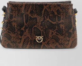 Pinko love bag leather shoulder bag