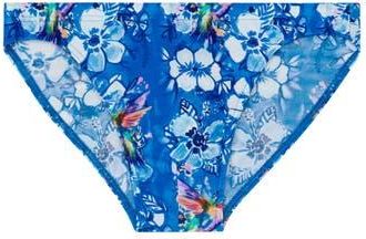 HOM Colibris Swim Micro Briefs in Blue Print at Nordstrom, Size Large