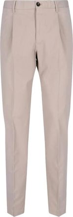 Incotex Pantaloni con pieghe frontali - Toni neutri