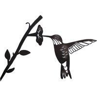 OEM Adorno De Pared Met&aacute;lico Con La Figura De Un Colibr&iacute; Para Tu Jard&iacute;n O &Aacute;rbol. Decoraci&oacute;n Para Jard&iacute;n Y Pascua. - Crezuo