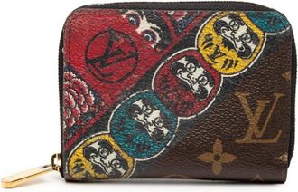 Louis Vuitton Pre-owned Wallets, female, Brown, Size: ONE SIZE Pre-owned Printed Small Wallet