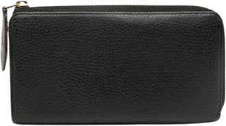 Louis Vuitton Pre-owned Wallets, female, Black, Size: ONE SIZE Pre-owned Long Wallet