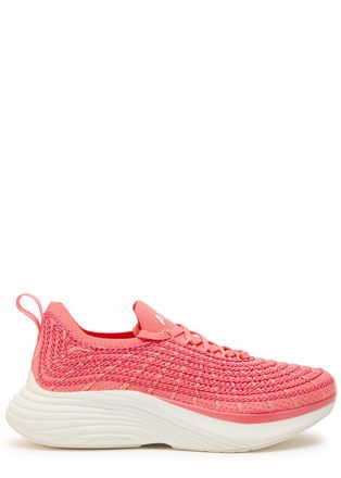 Athletic Propulsion Labs Zipline Embroidered Knitted Sneakers - Pink - 10 (IT40.5 / UK7.5)