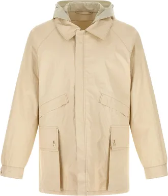 Christophe Lemaire Beige Linen Shell Mens Jacket