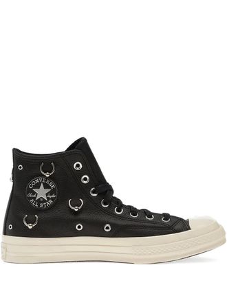 Converse Chuck 70 Hi eyelet-detail sneakers - Black