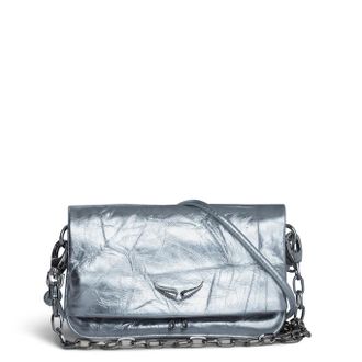 Zadig&Voltaire Clutch Rock Nano Eternal Metallic
