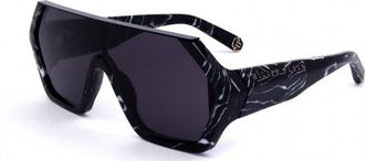 Philipp Plein Mens SPP047-0Z21 SPP047 99 0Z21 Sunglasses - Black - One Size