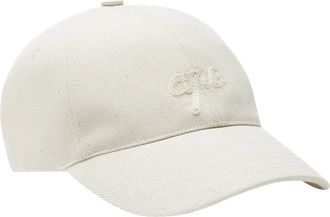 A.P.C. Hats & Caps, unisex, White, 58 CM, White Denim Baseball Cap Logo Embroidered