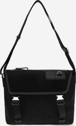 Loewe Medium Messenger Flex Bag in canvas and suede Male UNI