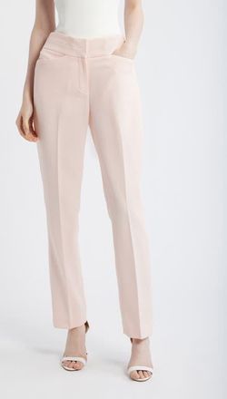 Tahari by ASL Bell Bottom Pants in Slipper Pink at Nordstrom, Size 14P
