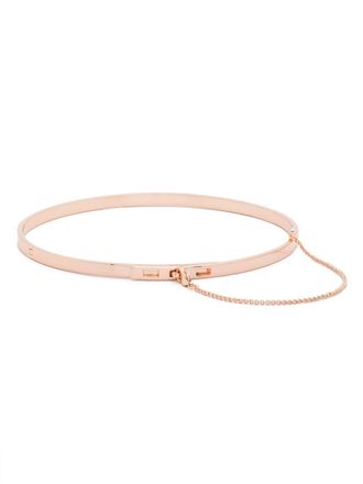 Eddie Borgo Thin Safety Chain choker - Roze