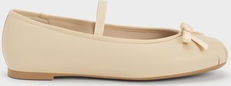 Charles & Keith Kelis Rose-Bow Mary Jane Flats