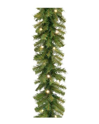 National Tree Company Norwood Fir Garland With Lights