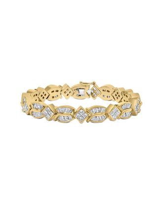 House of Brilliance Haus Of Brilliance 14K 8.18 Ct. Tw. Diamond Link Bracelet