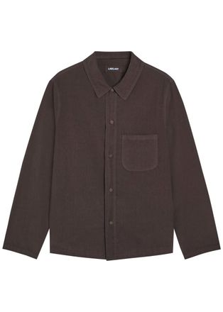 Labo.art Chest Pocket Cotton Shirt - Brown - 2 (XS)