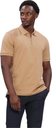 HUGO BOSS C-Pei 90 Polo - Heren - Polos - Bruin - L - Katoen - Tops