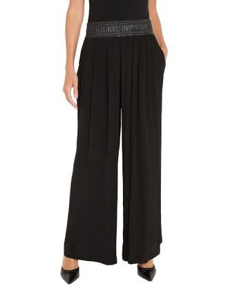 Nic+Zoe Nic+Zoe Iconic Faux Leather Waistband Pant