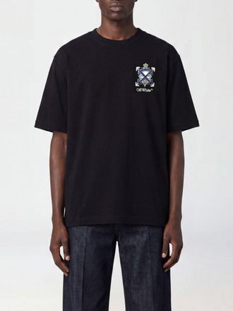 Off-white T-shirt Jewel Arrow Skate in cotone con logo posteriore