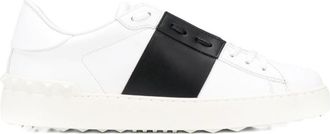 Valentino Garavani White Leather Sneakers