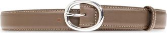 LI&Eacute; STUDIO Wyatt Wide Belt - Dames - Accessoires - Bruin - Maat: 95 CM Leer