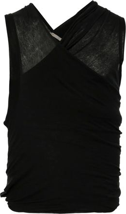 Rick Owens Top Hollywood Banana - Nero